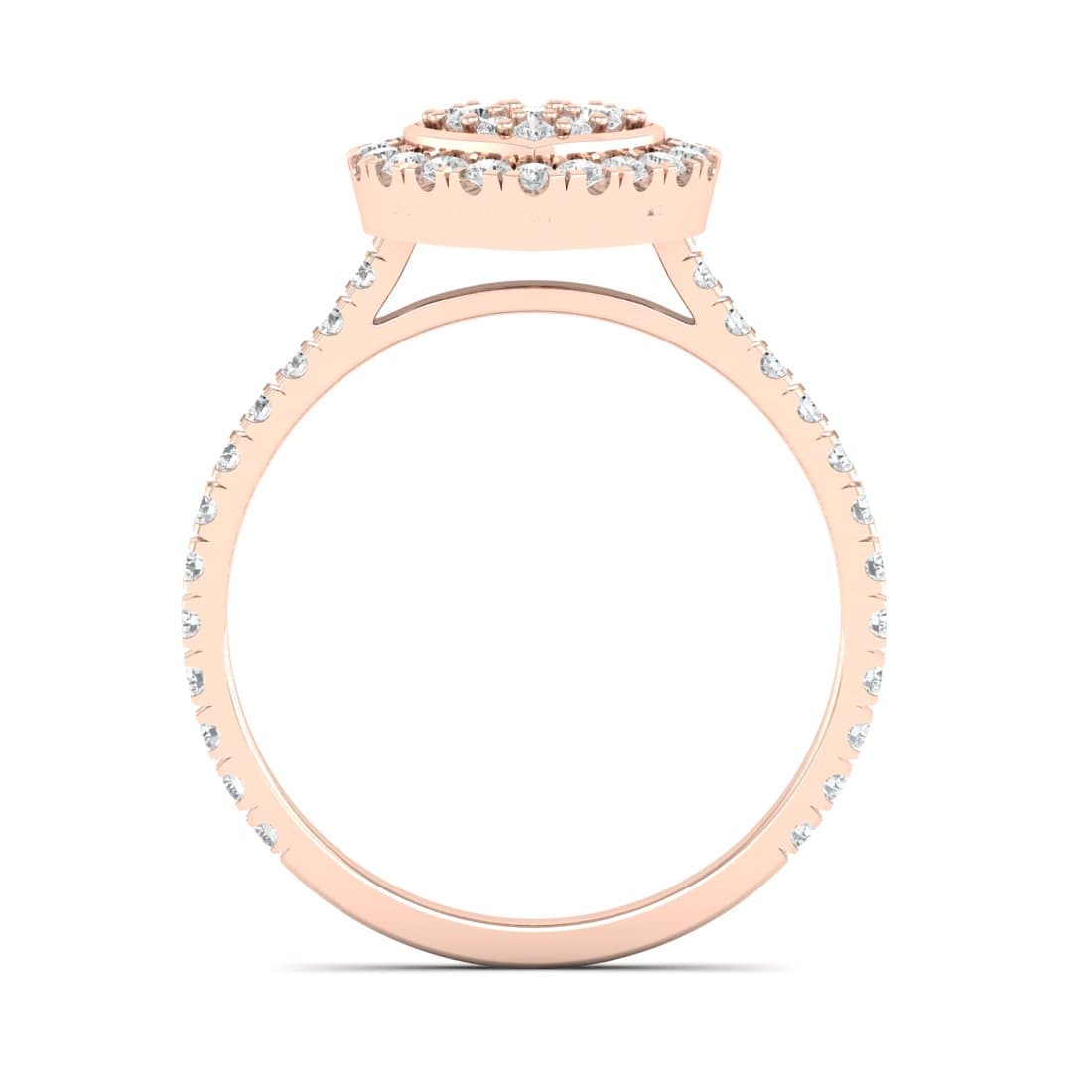 Ivy Heart Shape Women Diamond Ring
