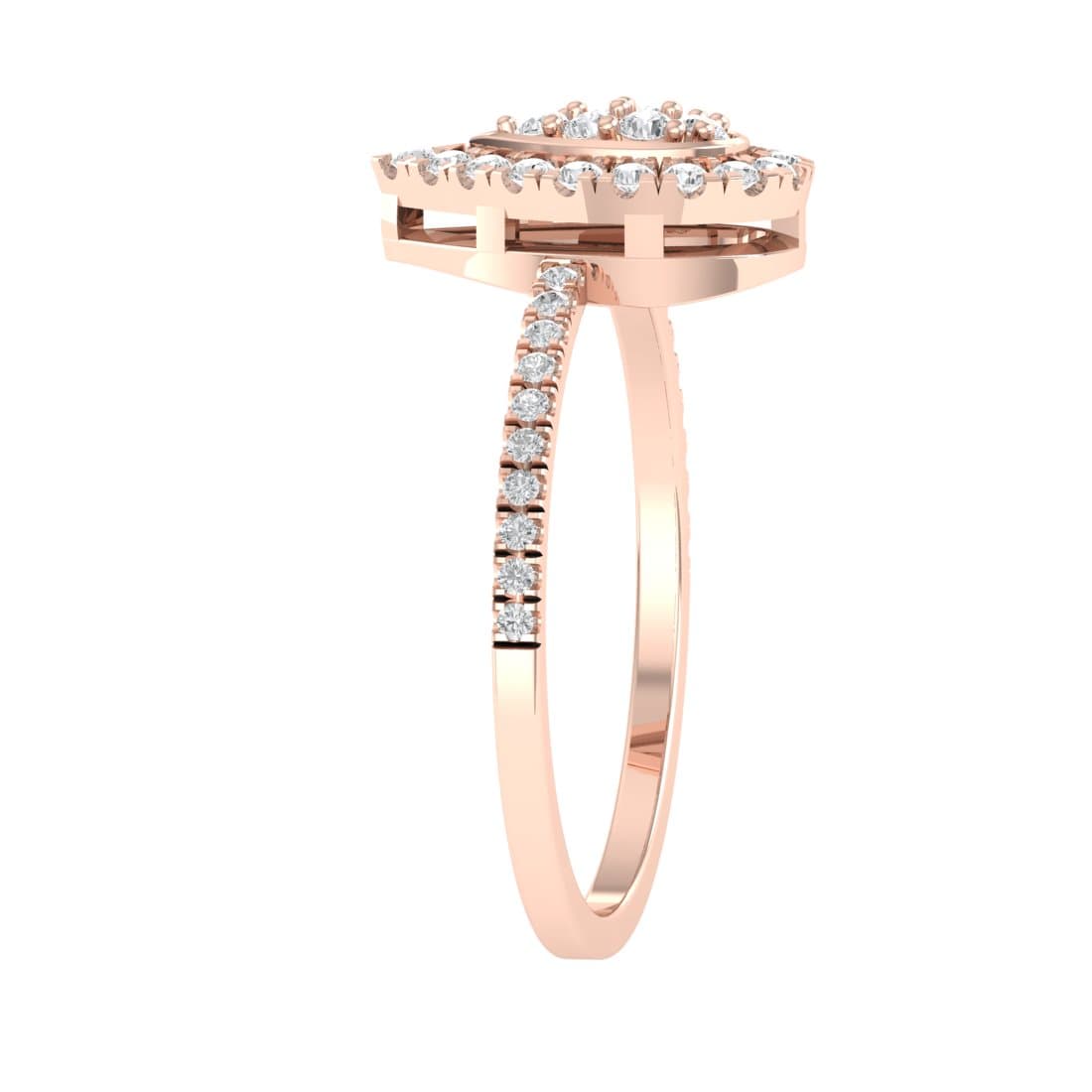 Alina Pear Shape Diamond Ring