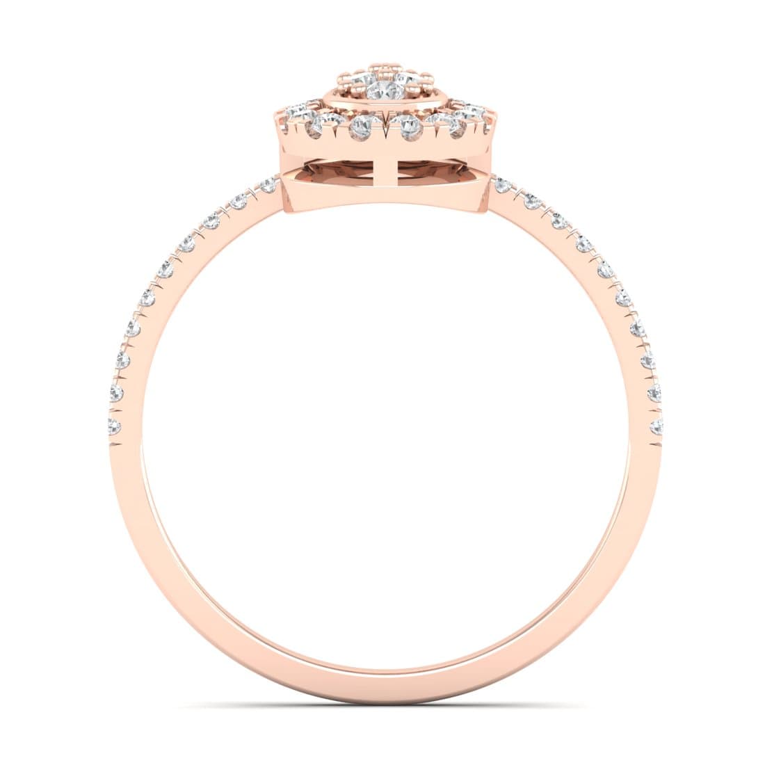 Alina Pear Shape Diamond Ring