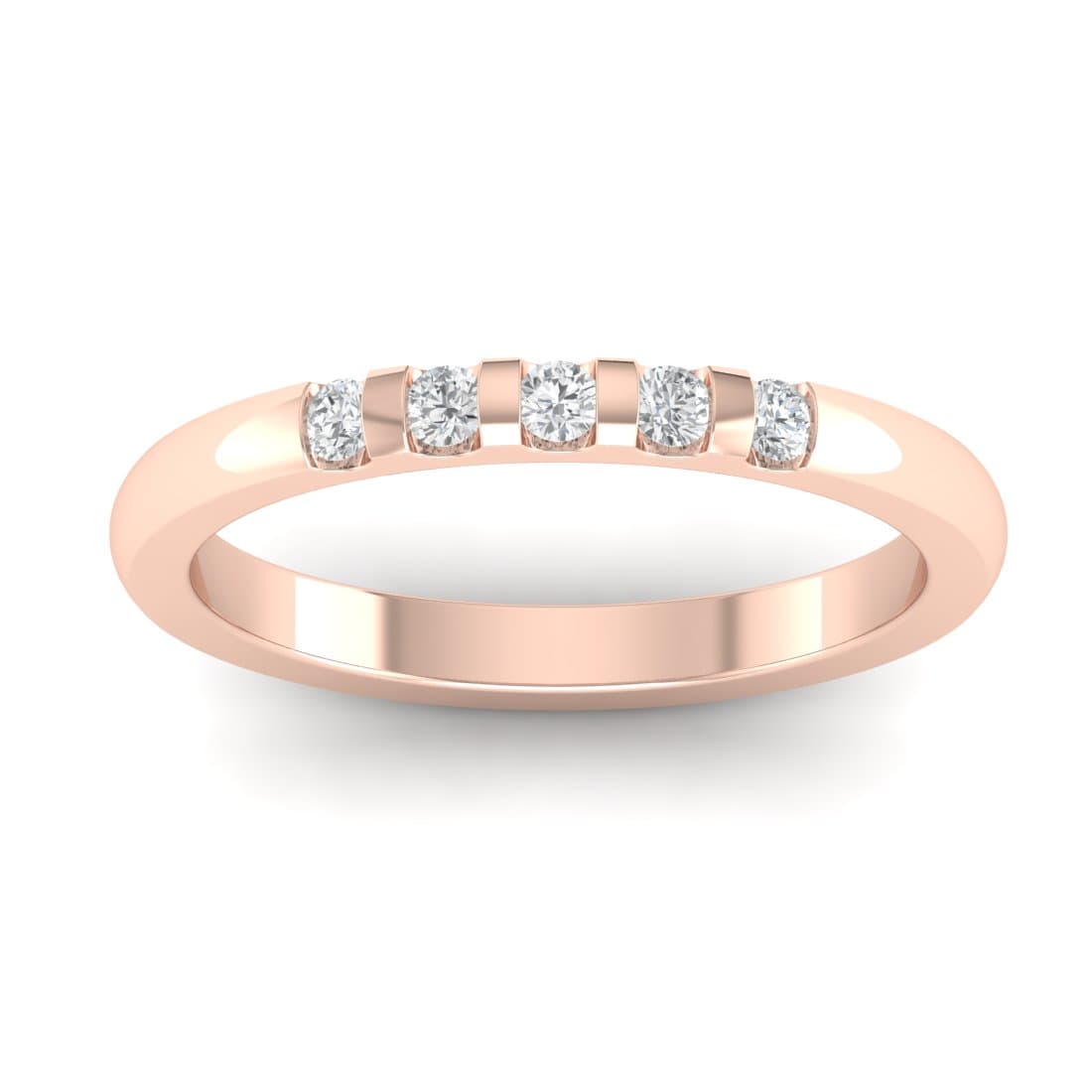 Stria Five Stone Diamond Band