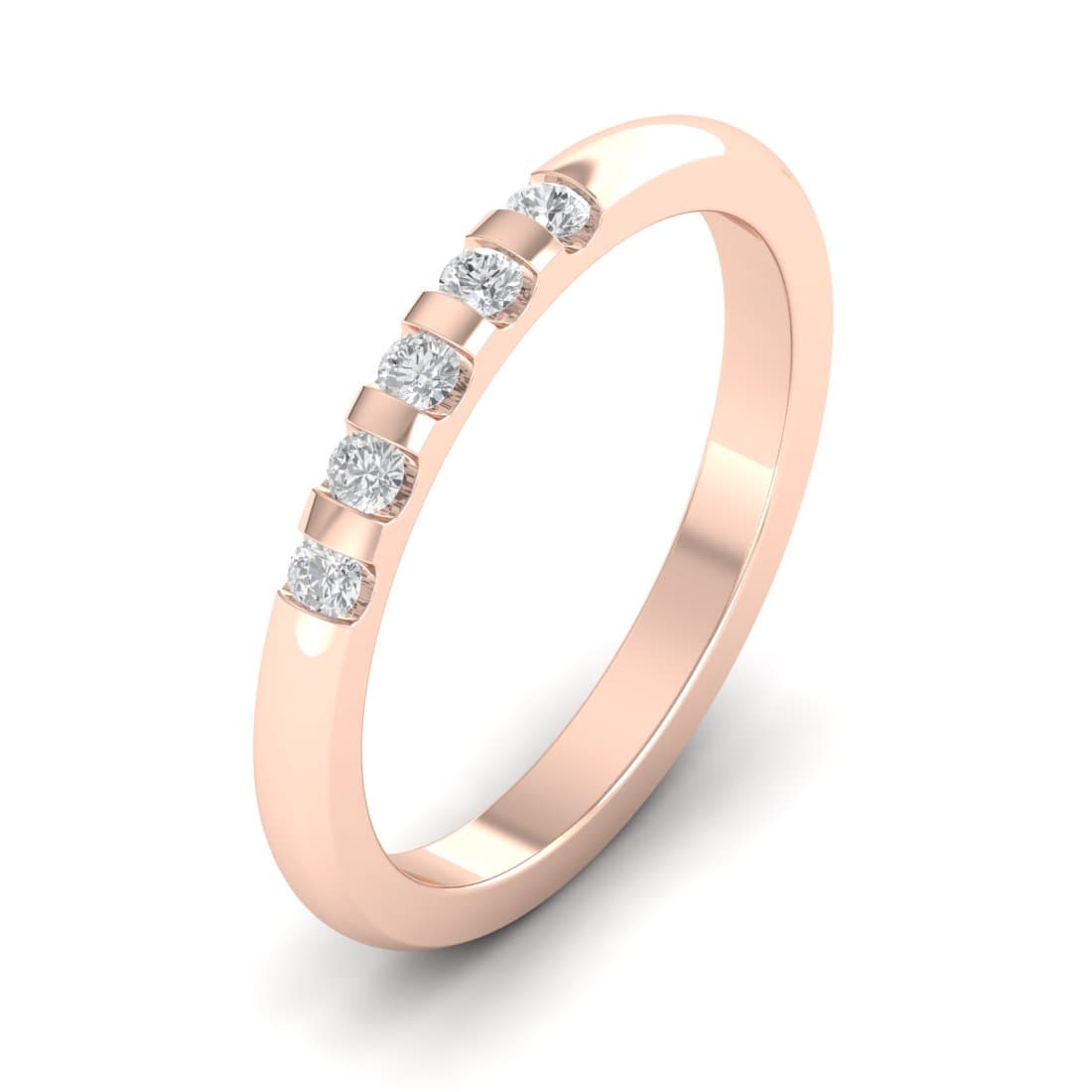 Stria Five Stone Diamond Band