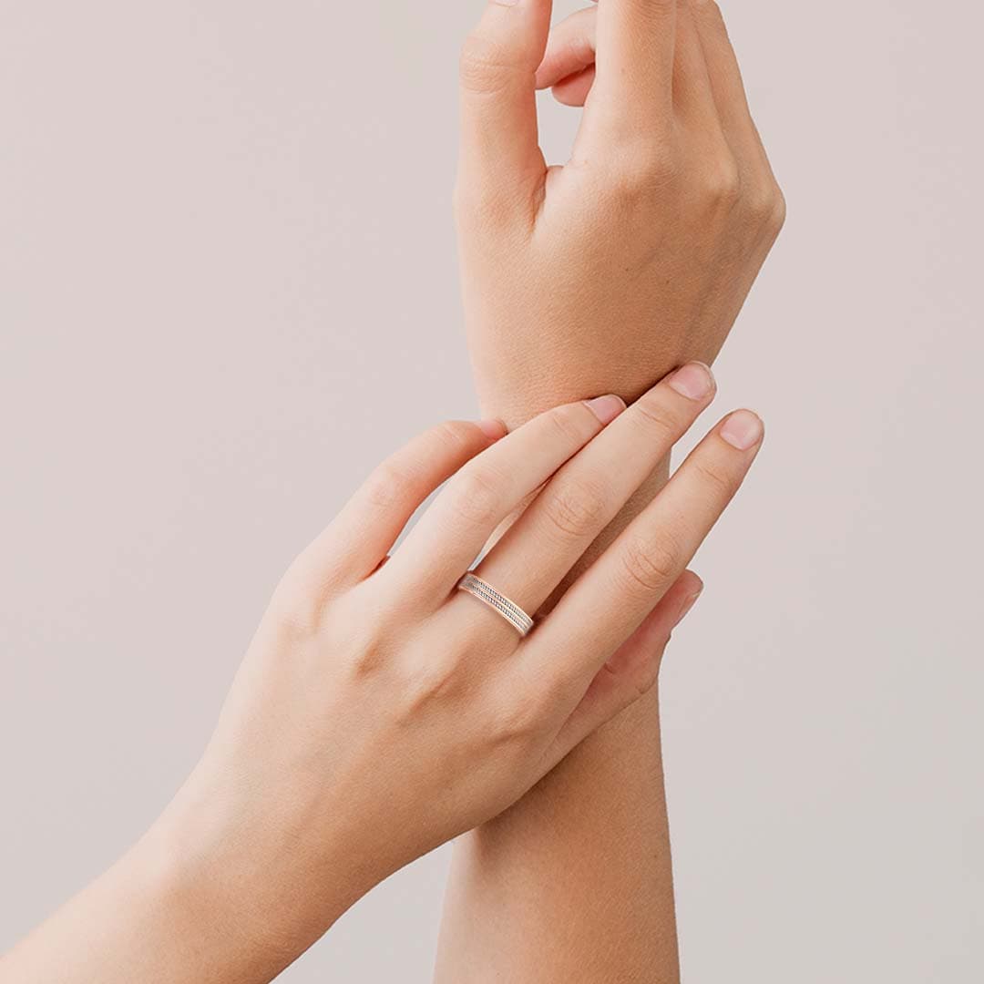 Half Eternity Band For Women