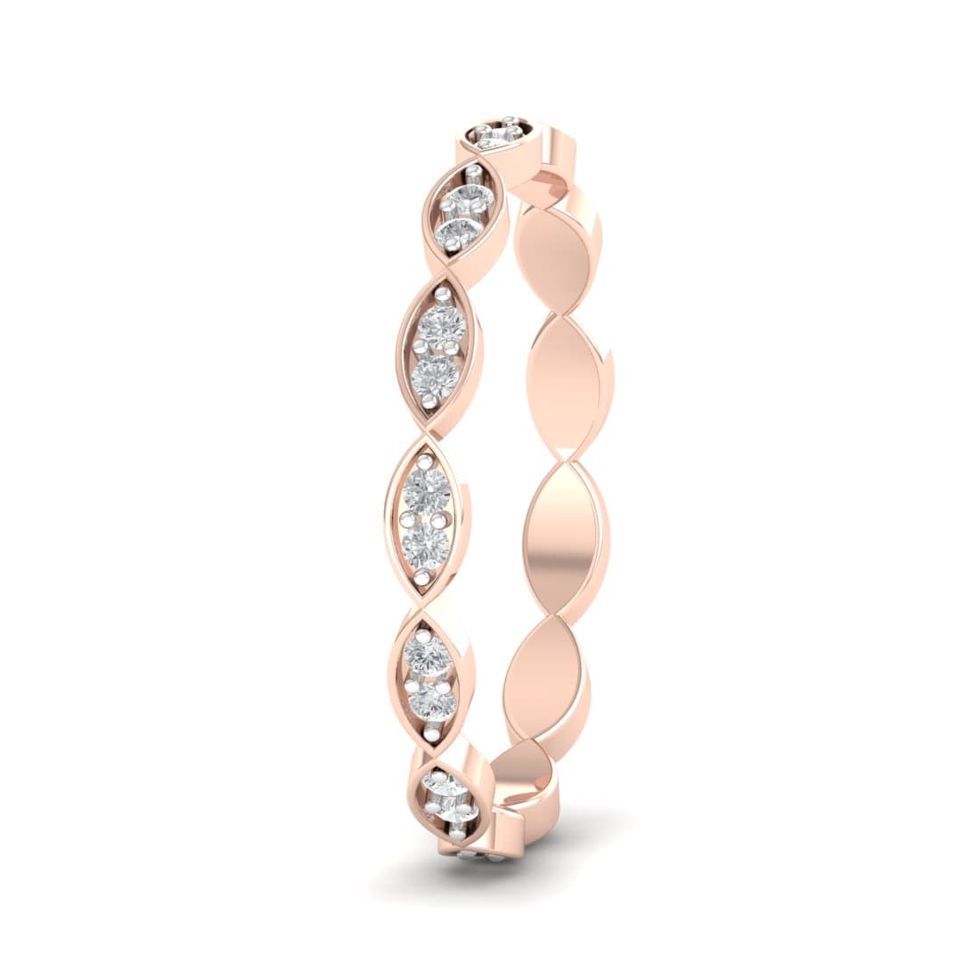 Maryann Petals Diamonds Ring
