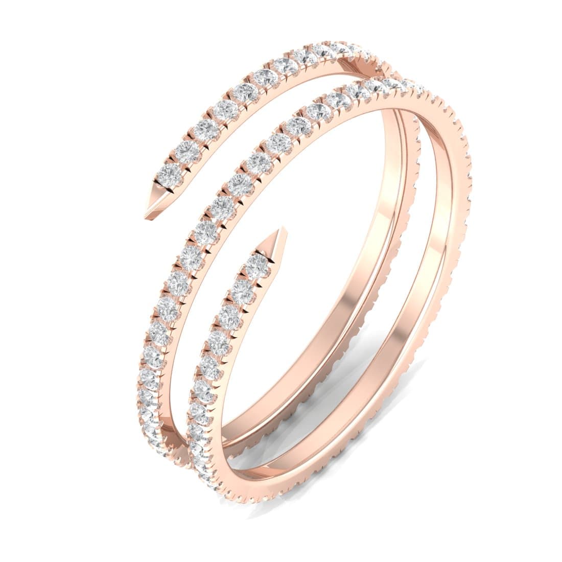 Twirl Eternity Ring For Women
