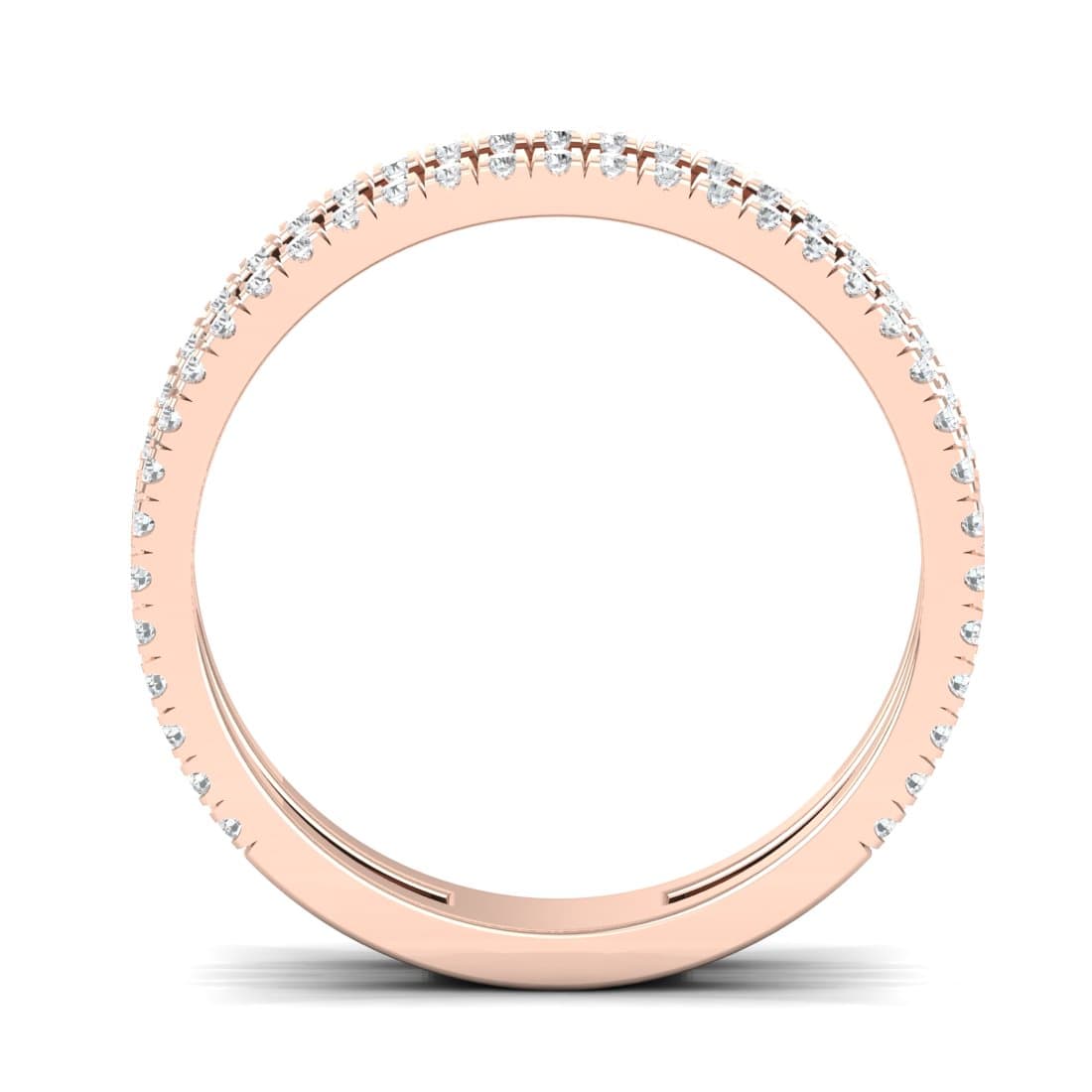 Elata Dual Layer Diamond Ring