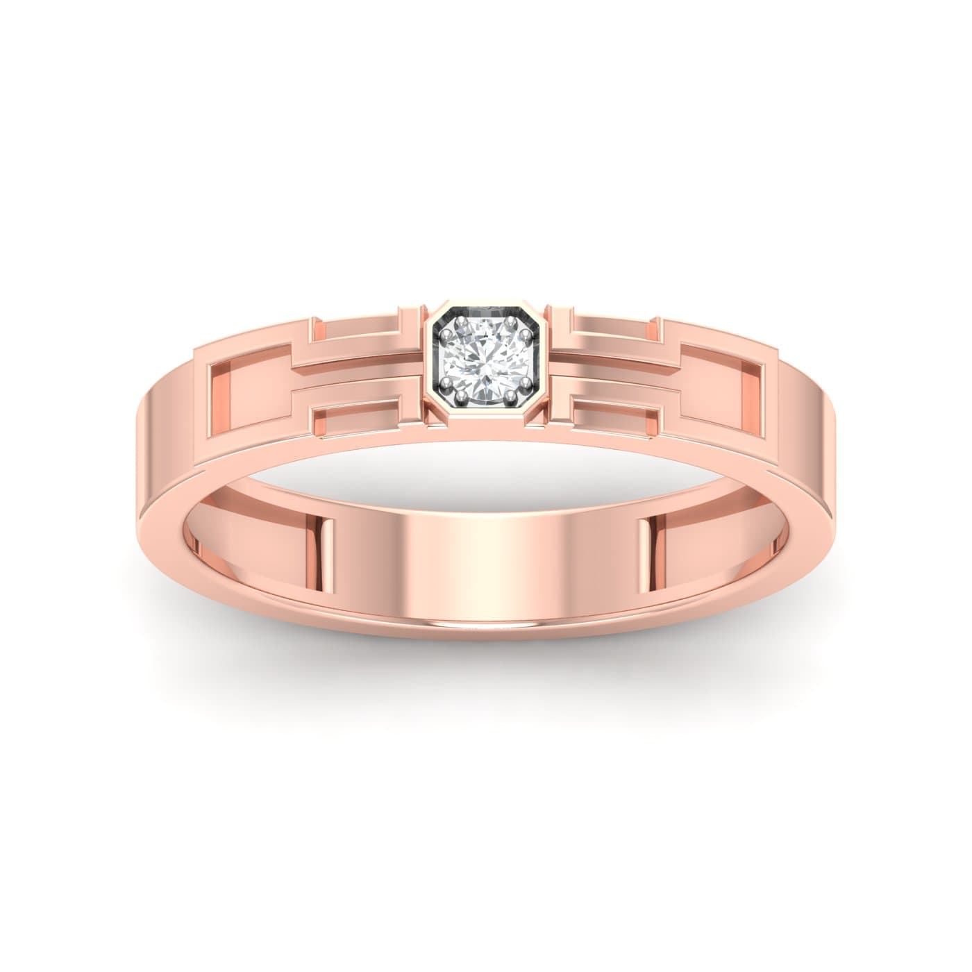 Xavier Modern Design Couple Rings
