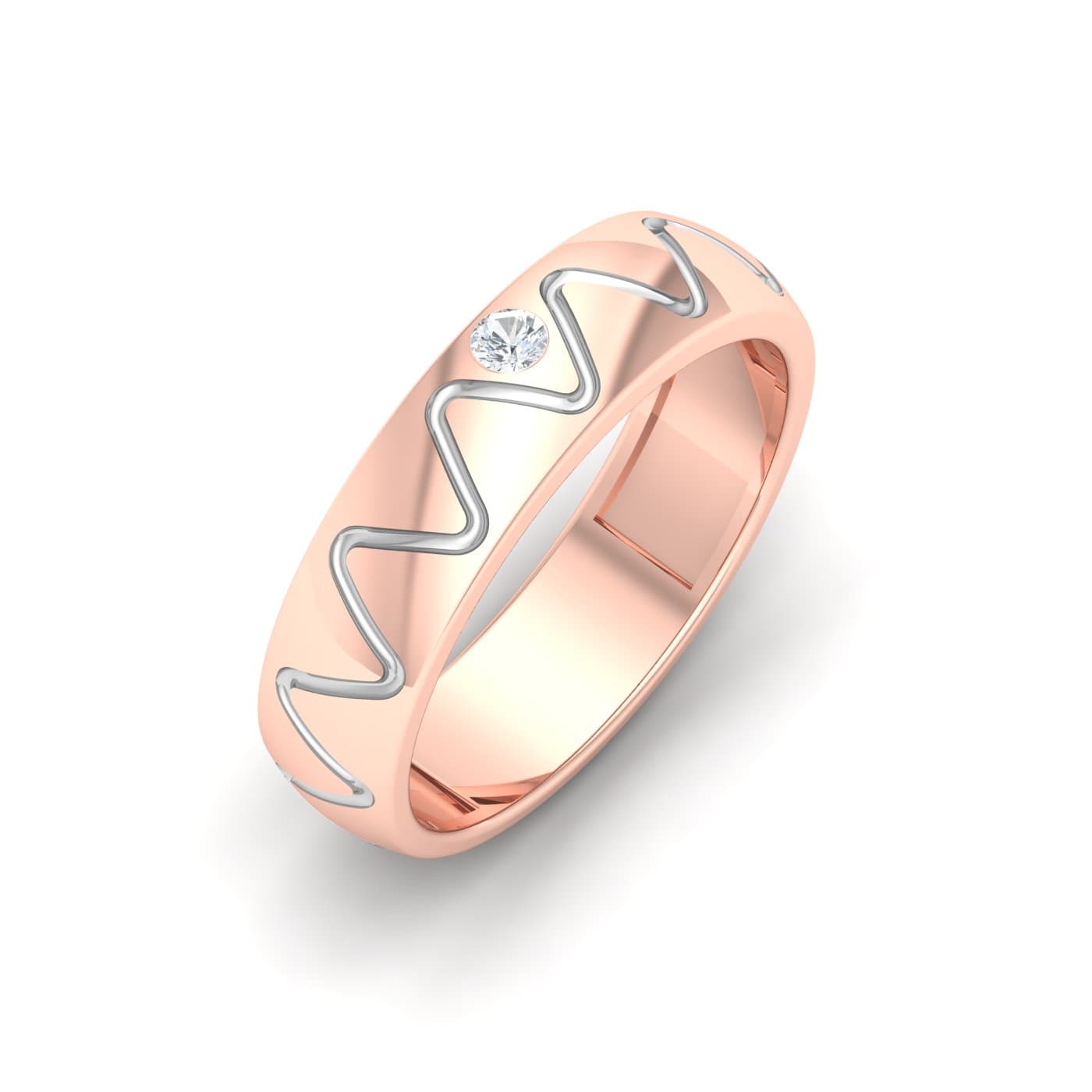 Snaky Couple Wedding Band