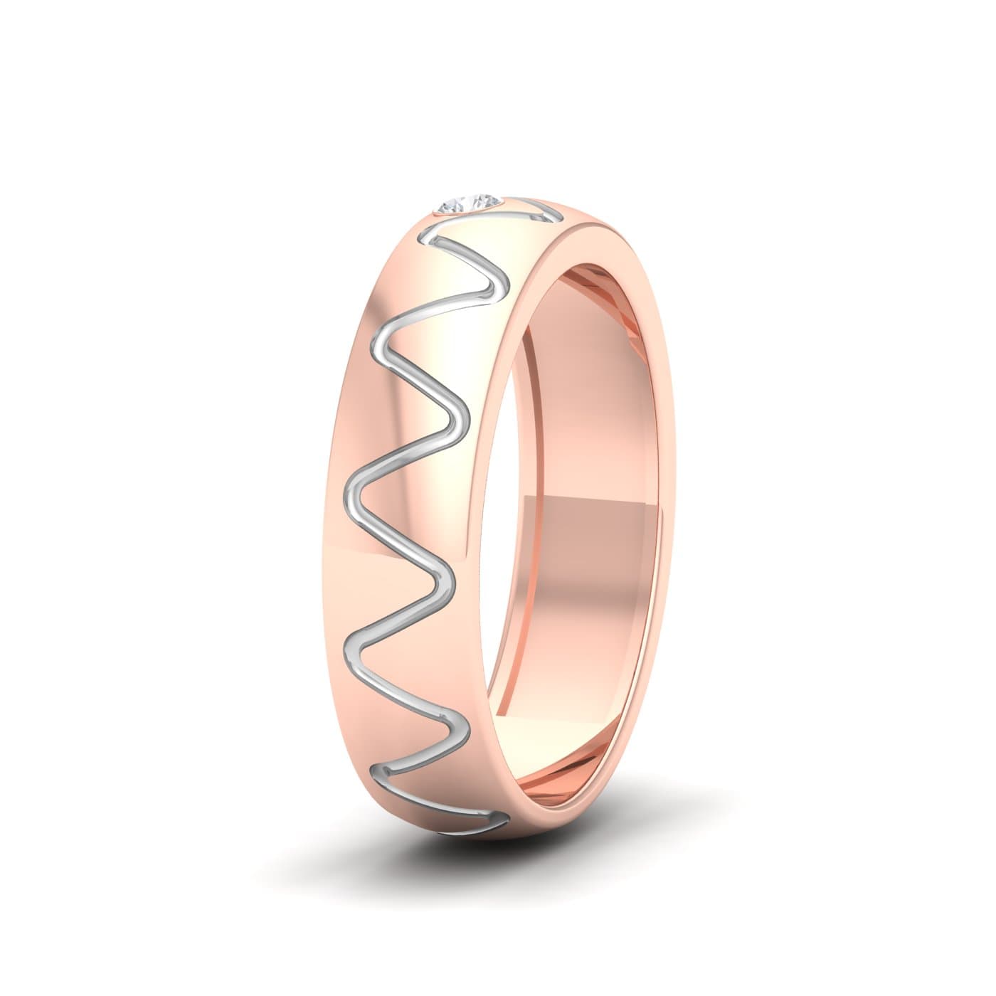 Snaky Couple Wedding Band