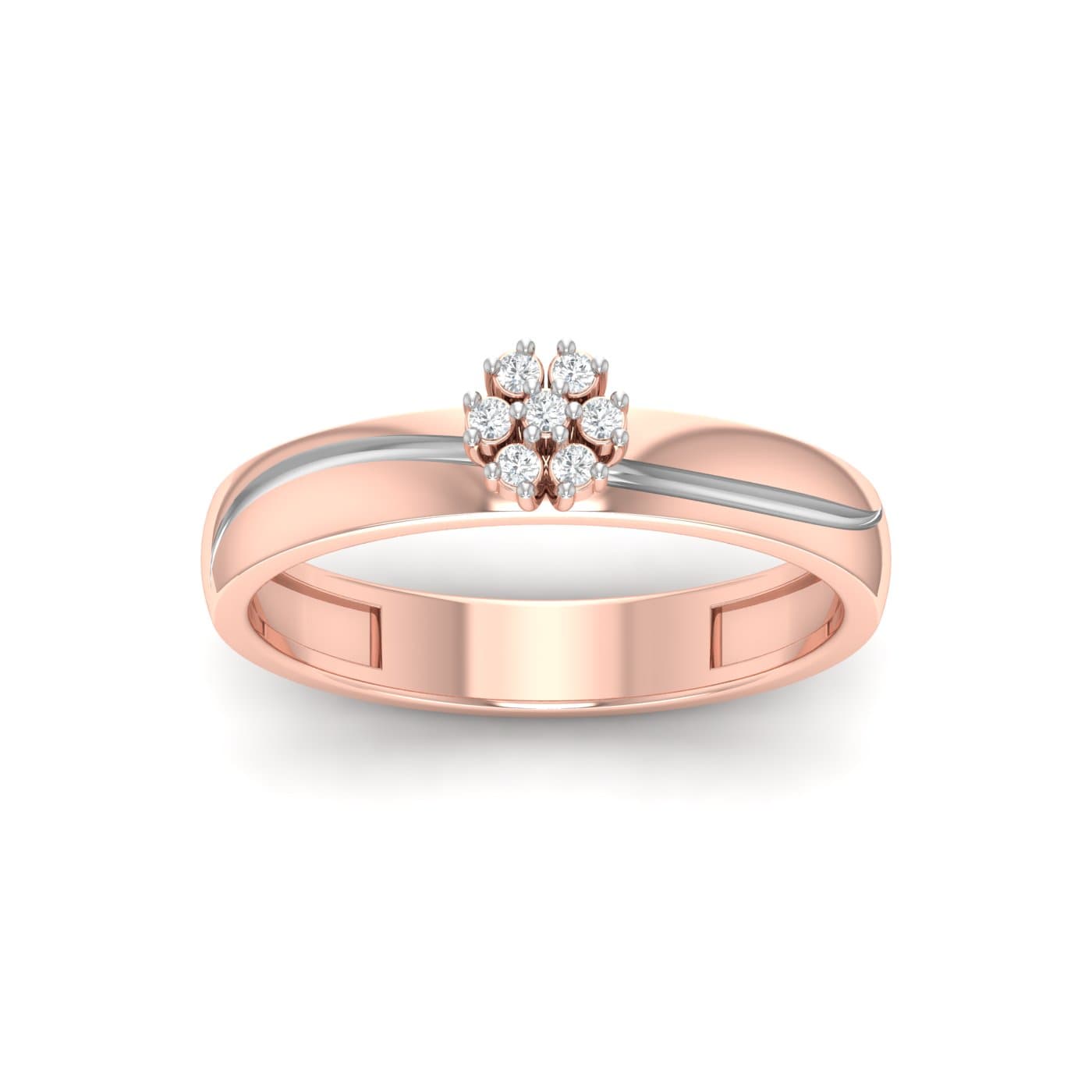 Wavy Diamond Couple Band