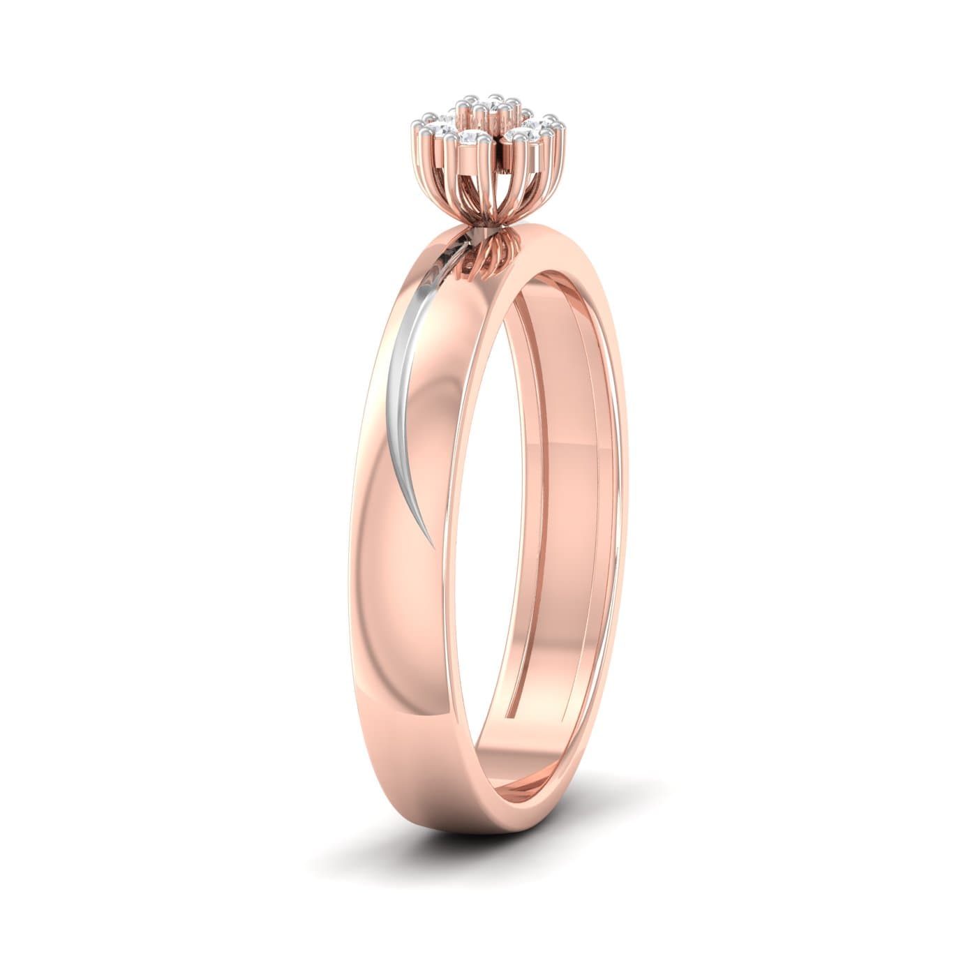 Wavy Diamond Couple Band