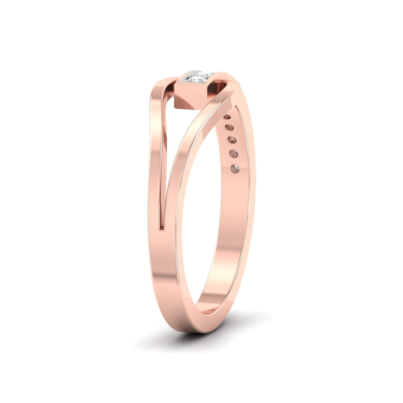 Pamela Diamond Wedding Ring For Her