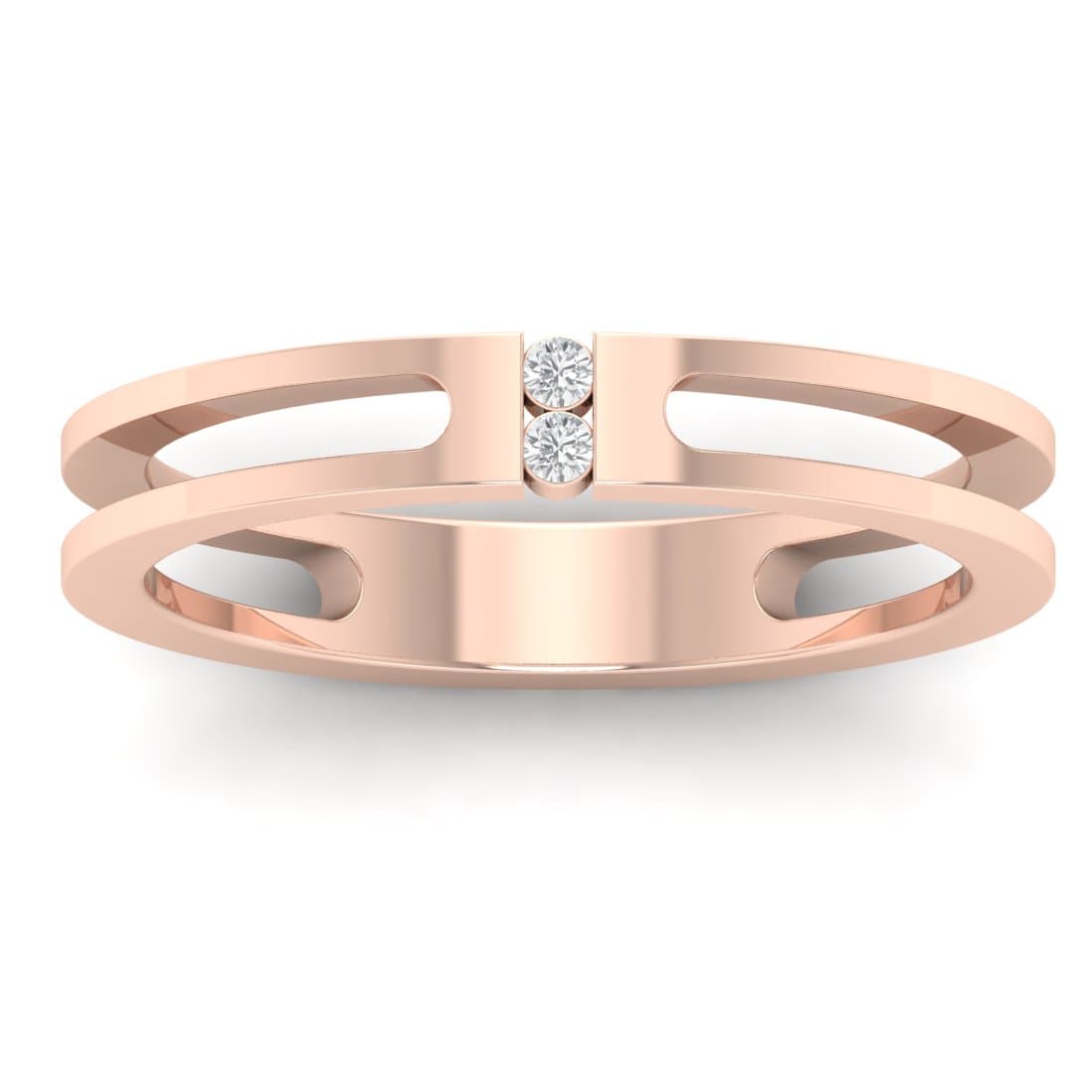 Duo Layer Wedding Ring