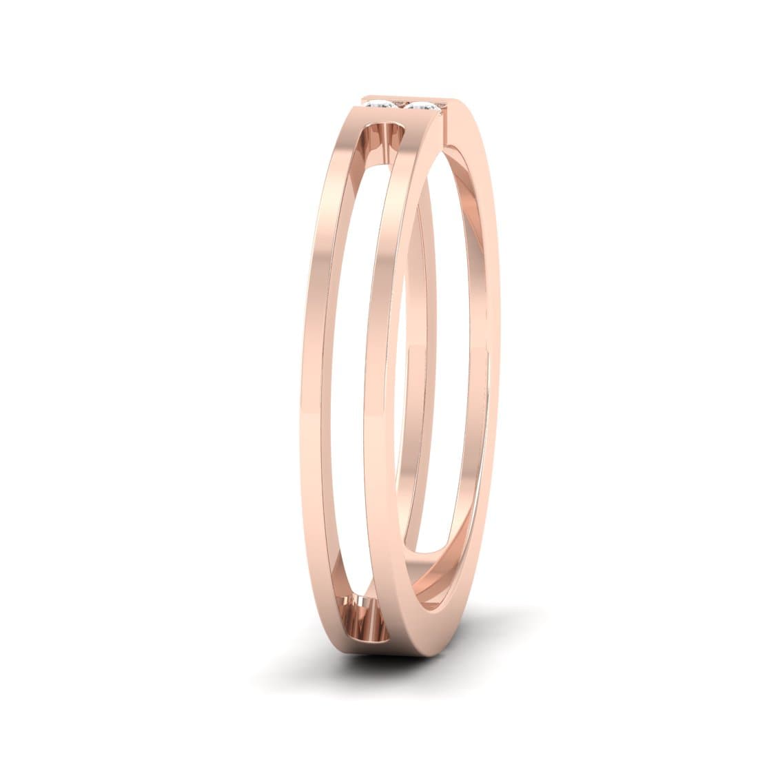 Duo Layer Wedding Ring