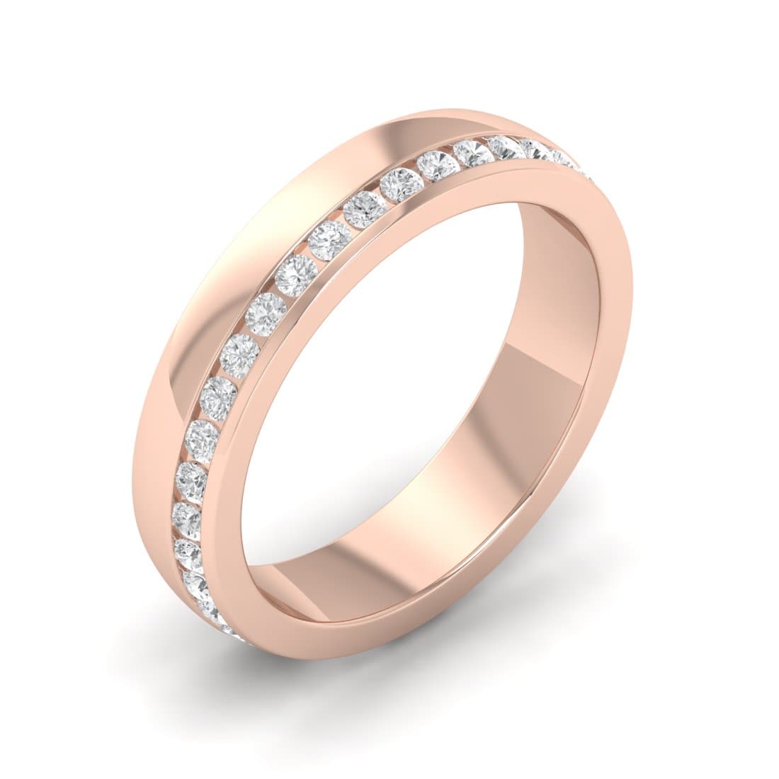 Jael Diamond Wedding Band For Her