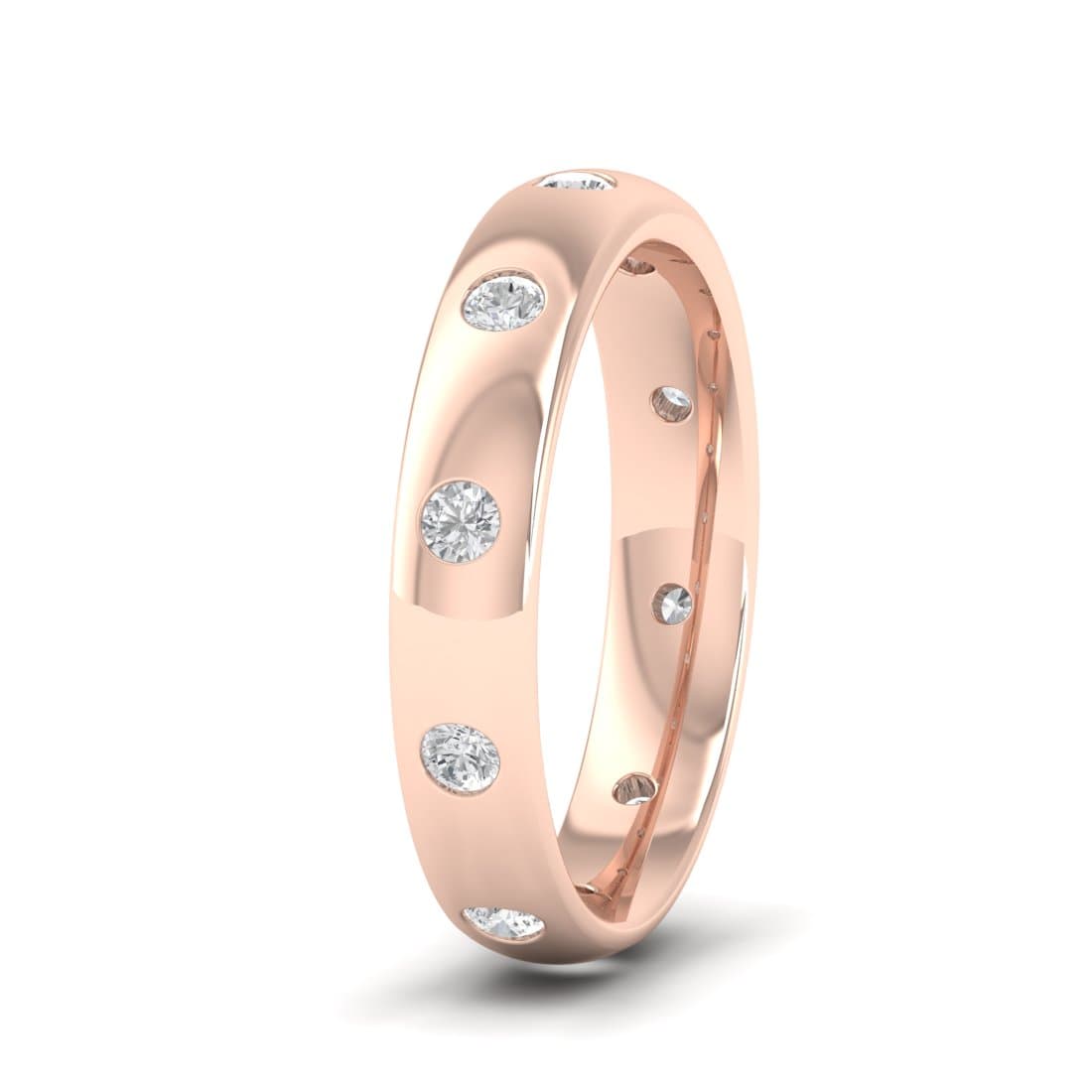 Saba Diamond Stone Wedding Band
