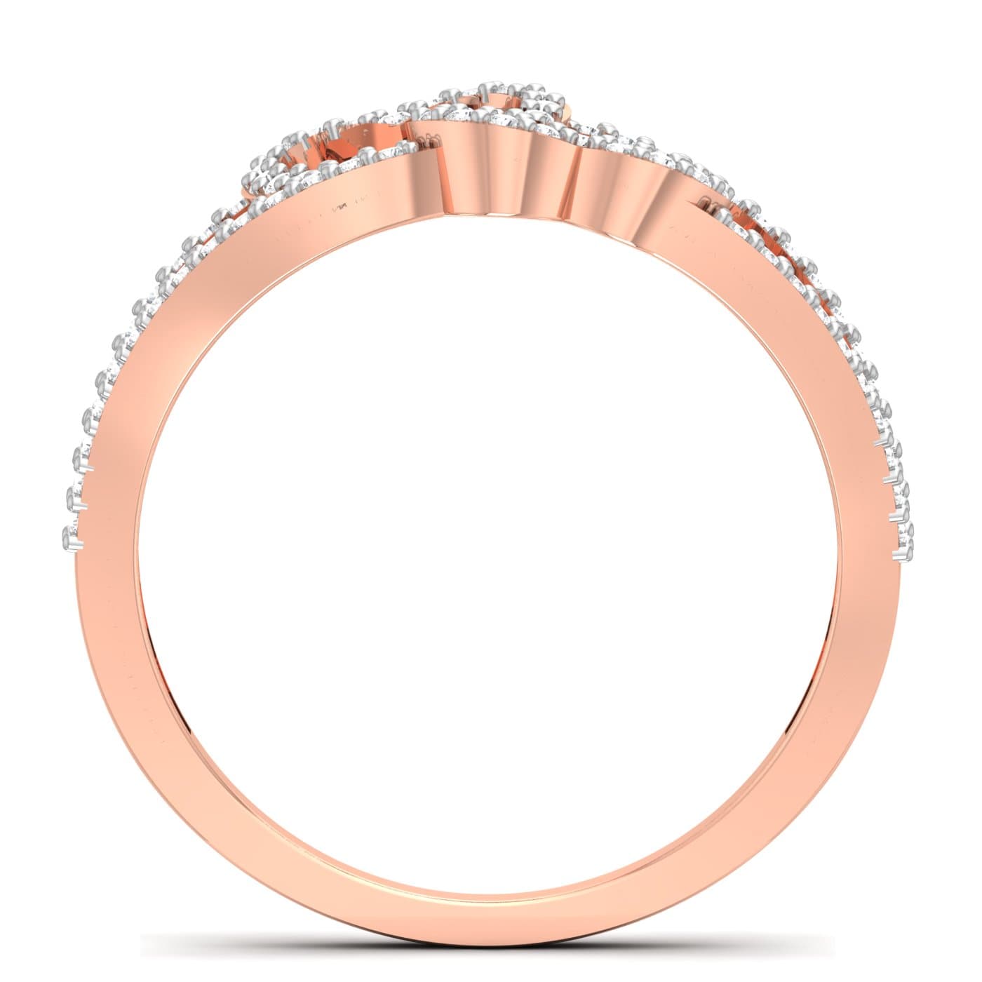 Merge Heart Wedding Ring