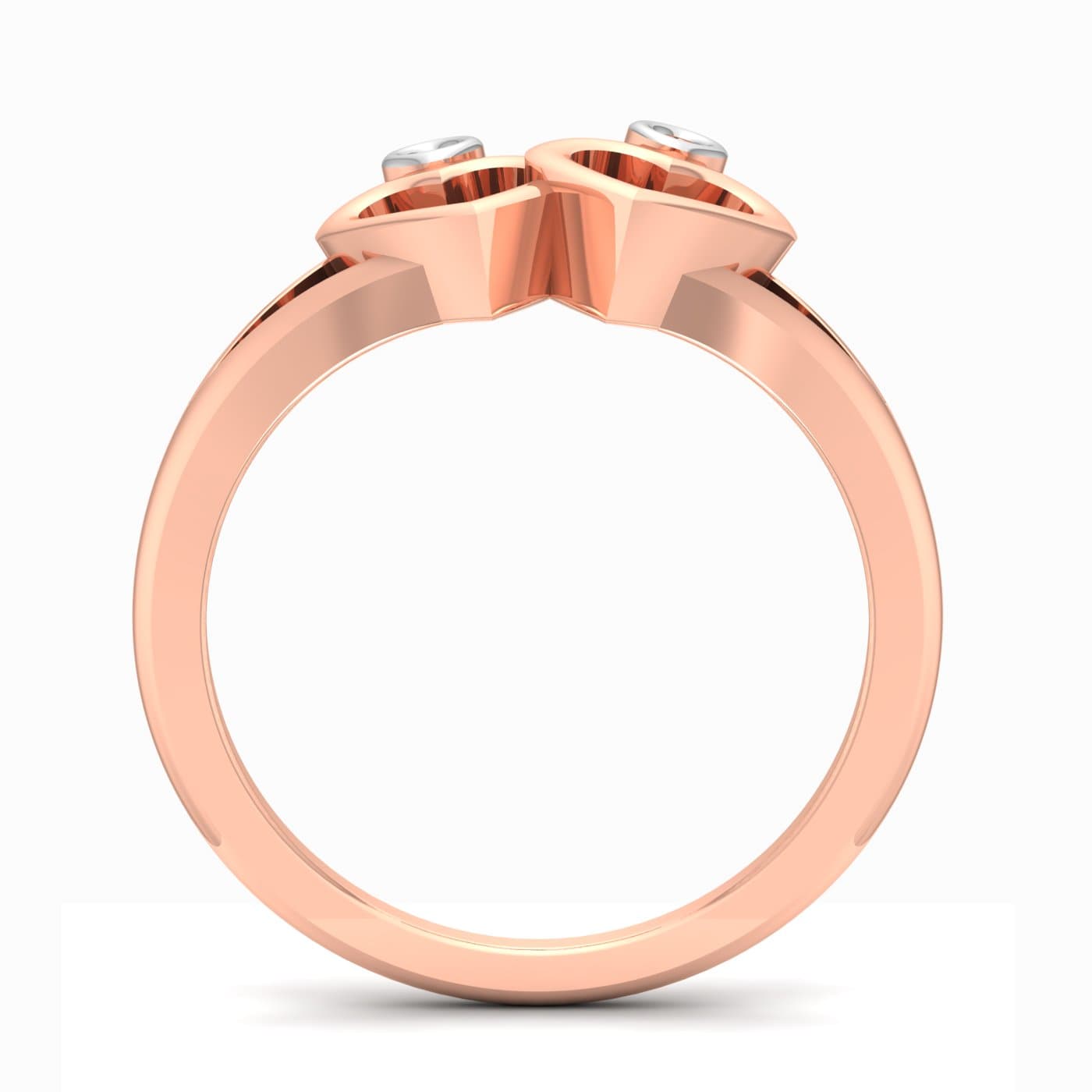 Love Feeling Diamond Heart Ring