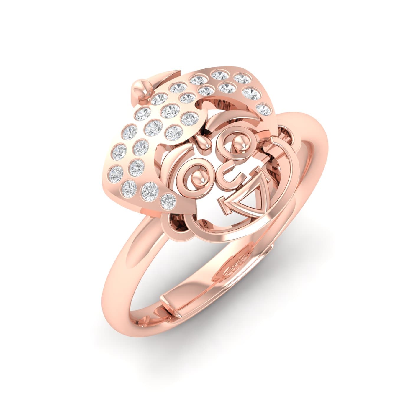 Little Chota Bheem Kids Diamond Ring