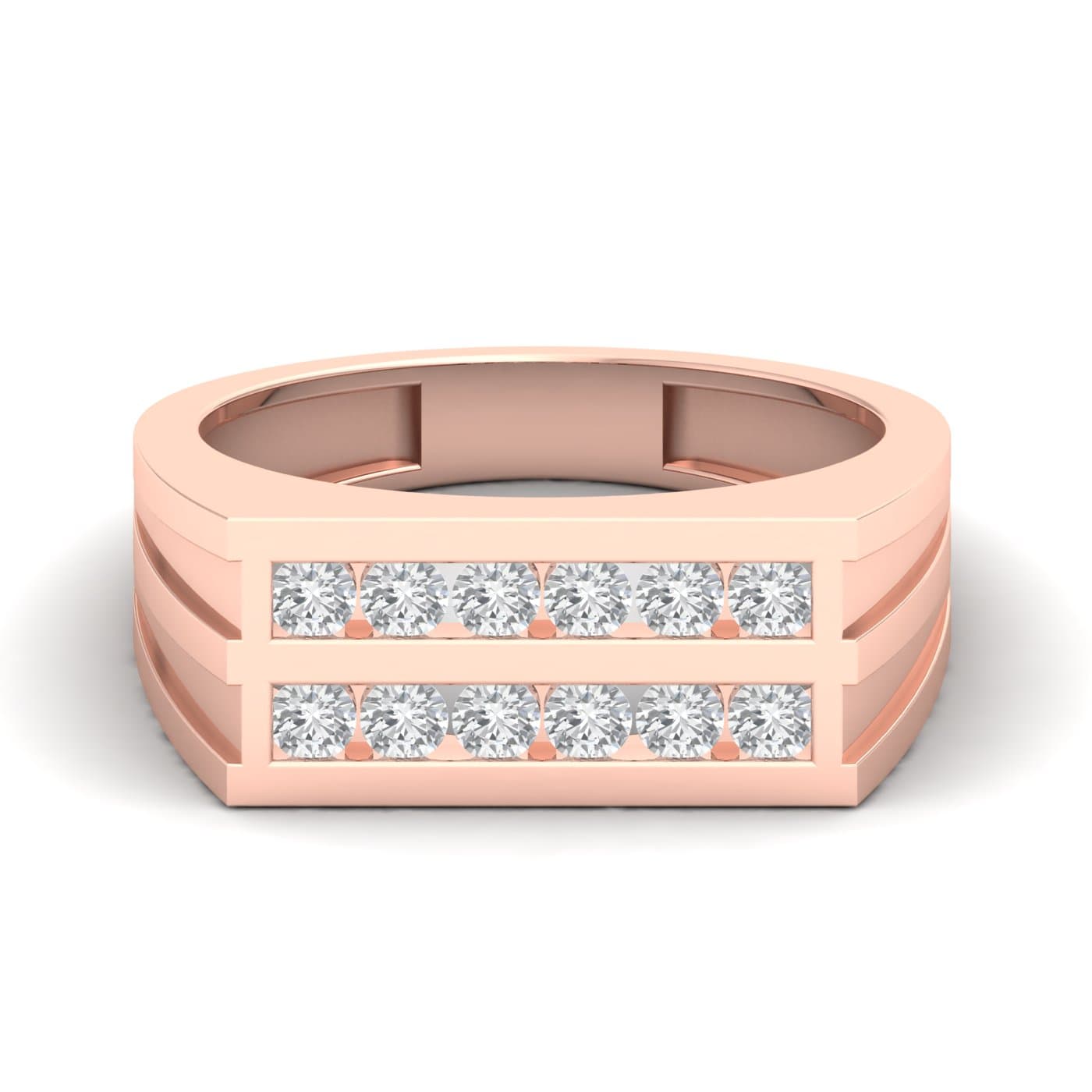 Liner Design Mens Wedding Band