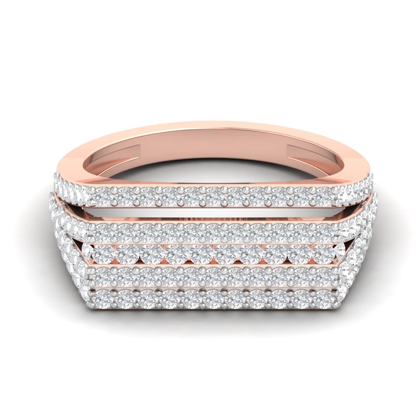 Fancy Mens Diamond Ring