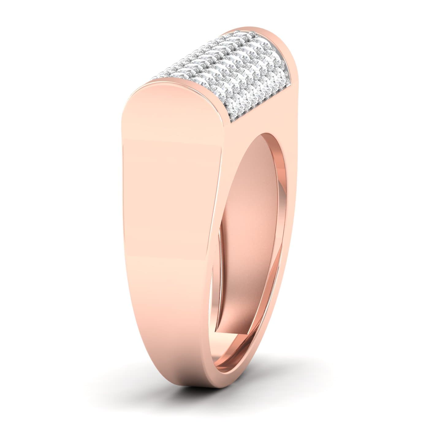 Roller Mens Diamond Wedding Band