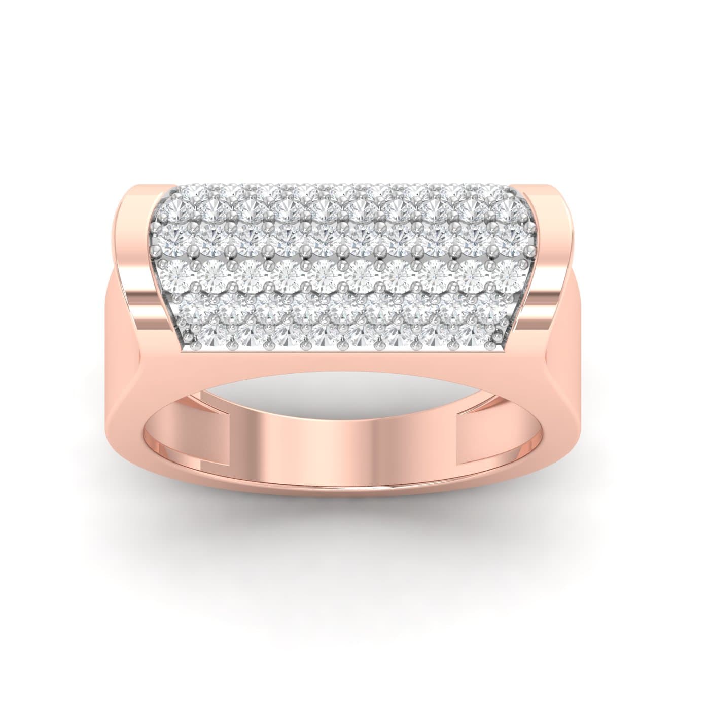 Roller Mens Diamond Wedding Band