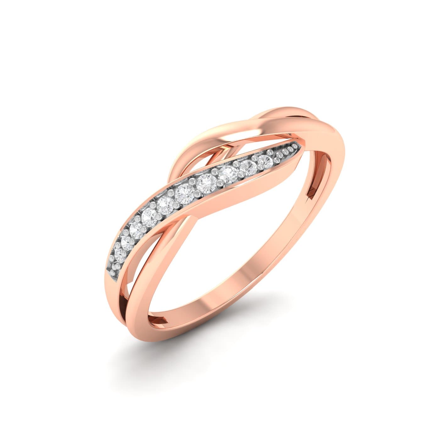 Olivia Diamond Wedding Band