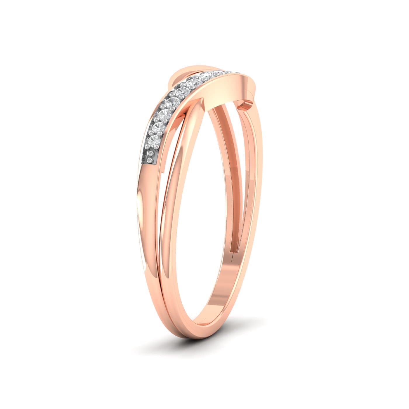 Olivia Diamond Wedding Band