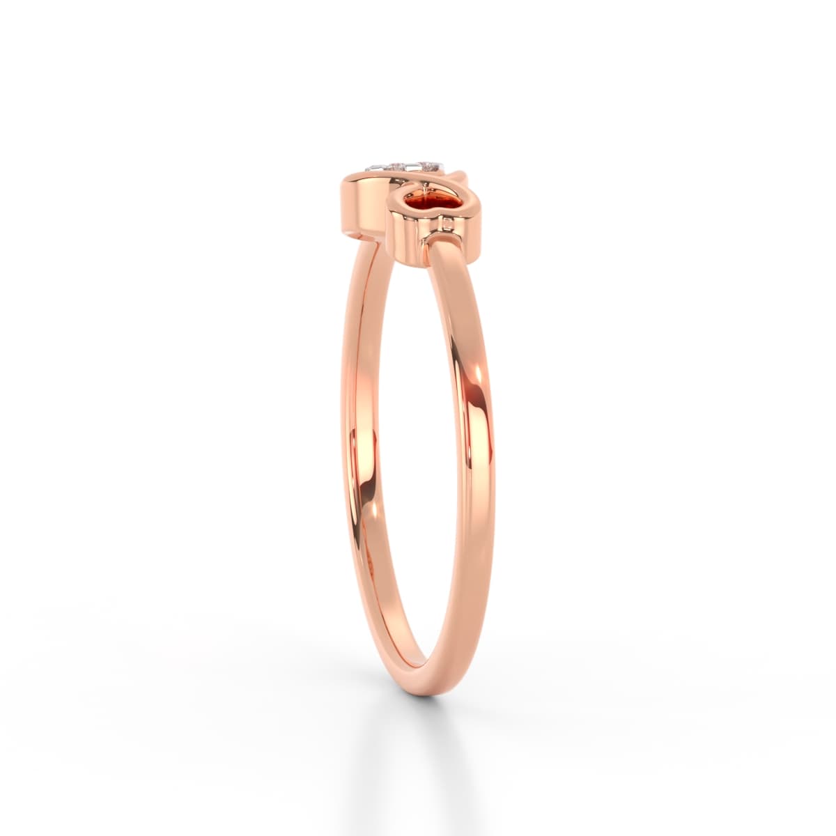 Success Heart Office Wear Diamond Ring
