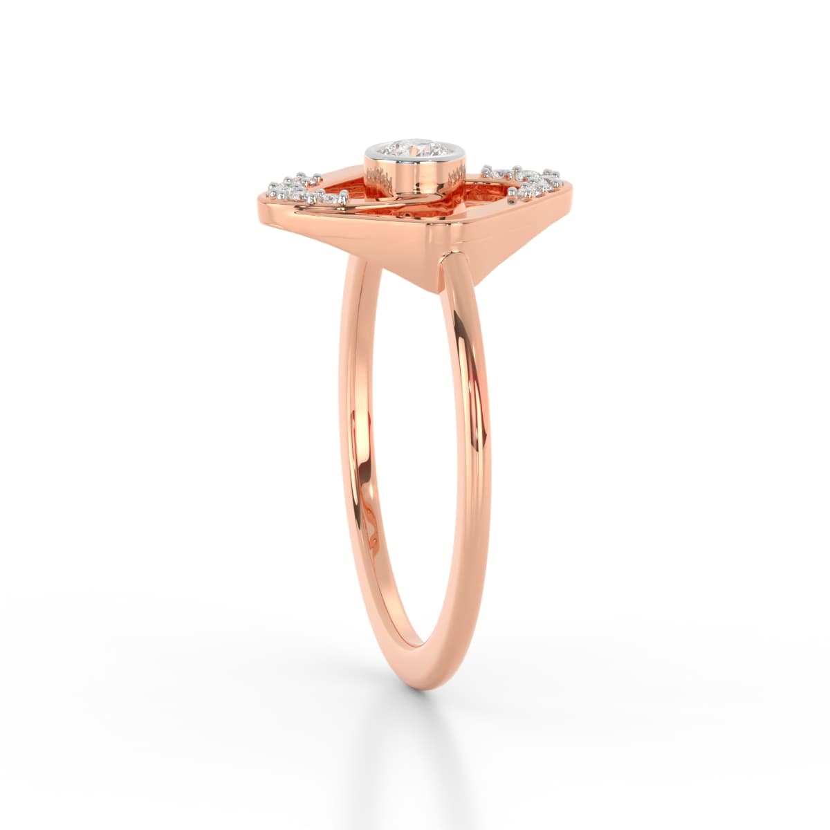 Galaxy Diamond Ring For Office Wear