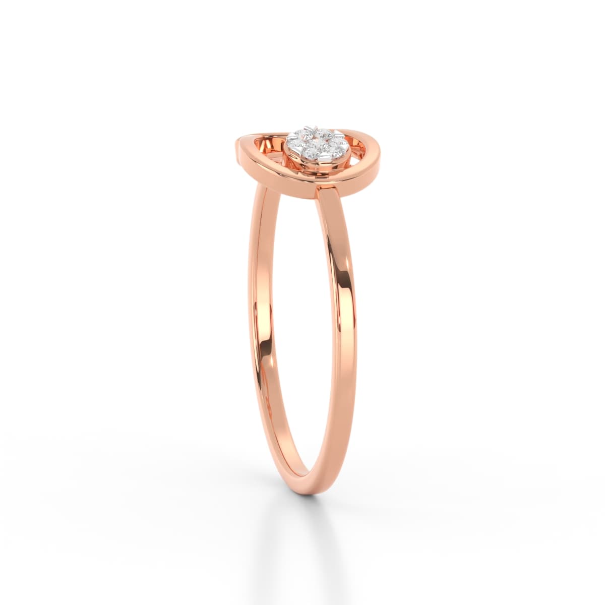 Serene Spirit Diamond Ring