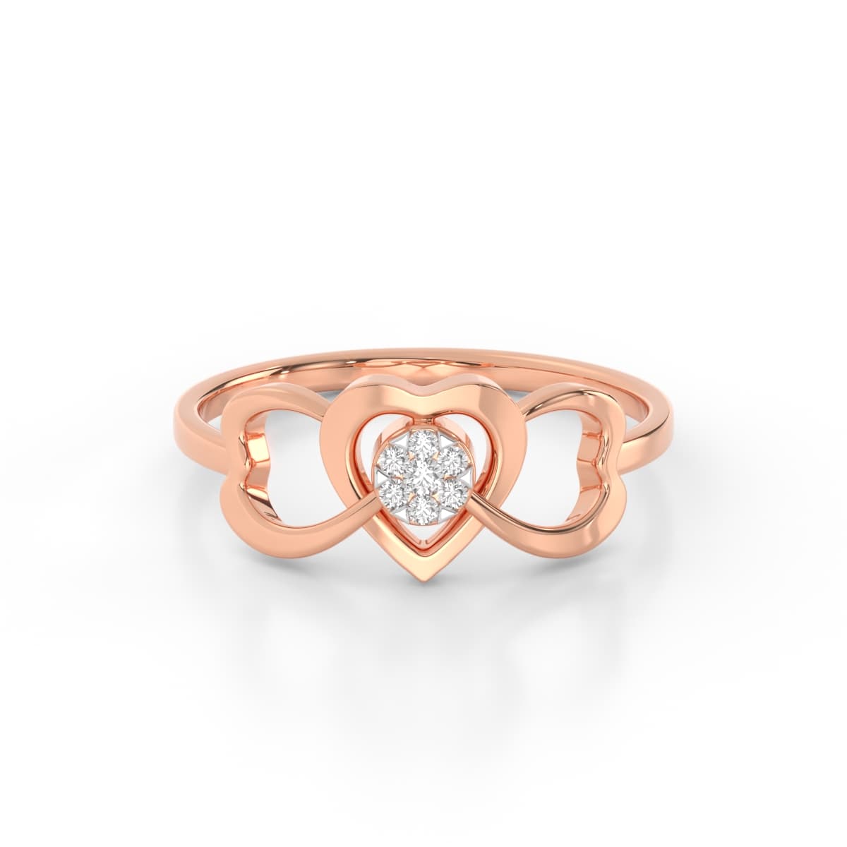 Heartstrings Diamond Office Wear Ring