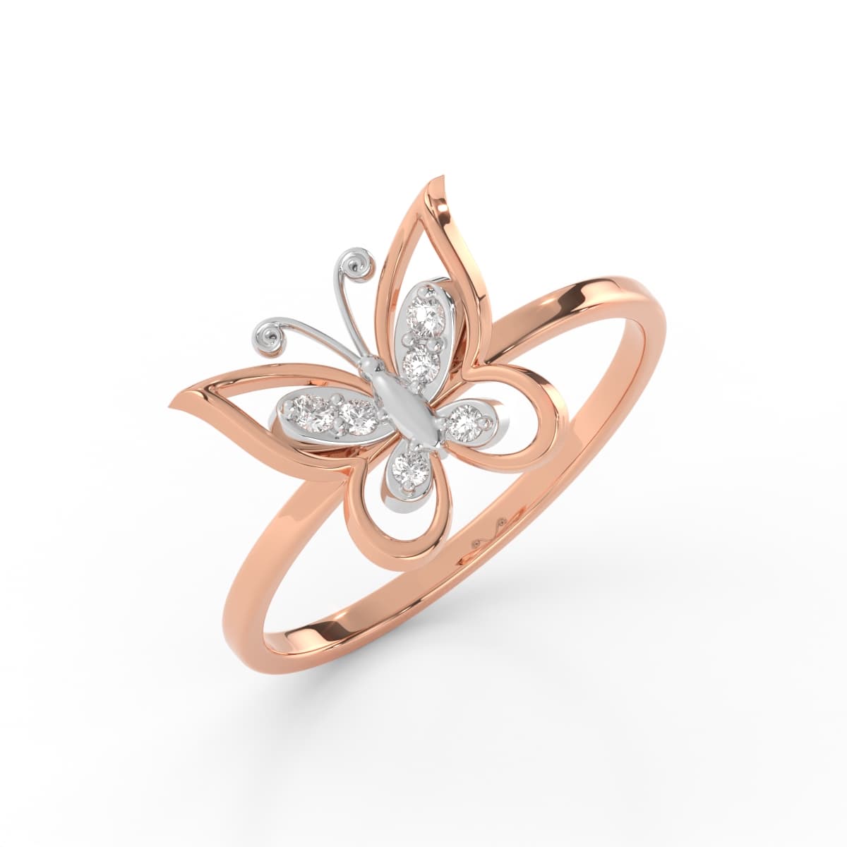 Mesmerizing Monarch Diamond Ring