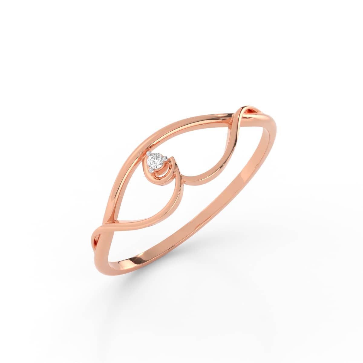 Diamond Euphoria Ring For Office Wear