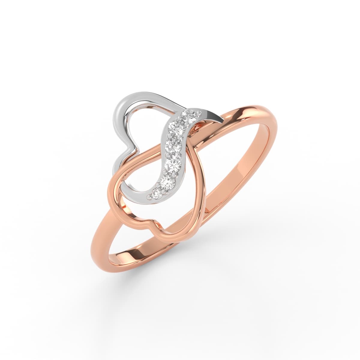 Eternal Love Womens Heart Diamond Ring