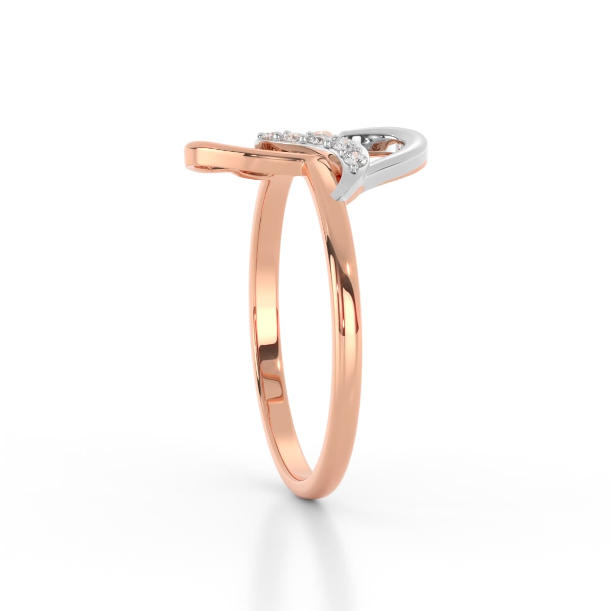 Eternal Love Womens Heart Diamond Ring