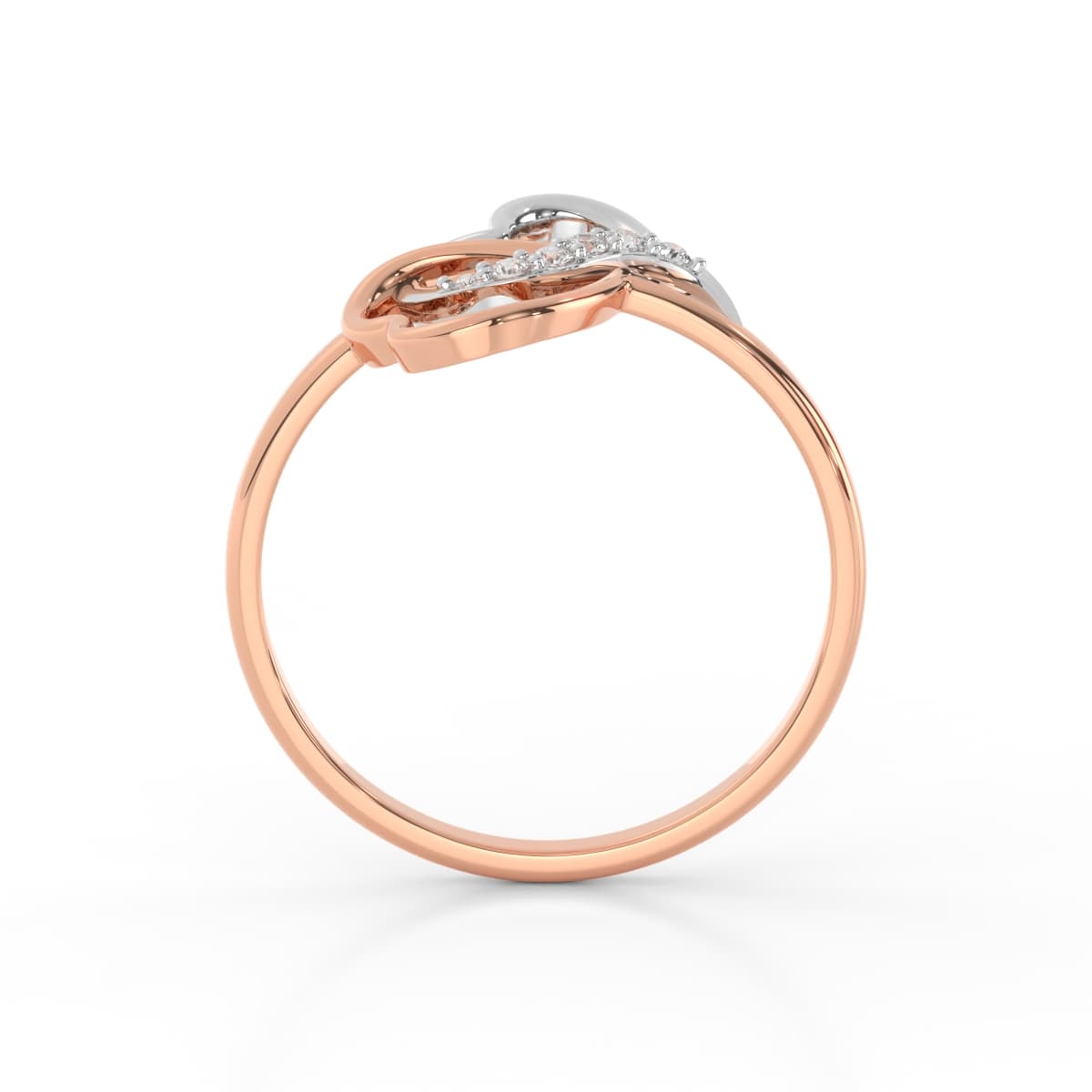 Eternal Love Womens Heart Diamond Ring