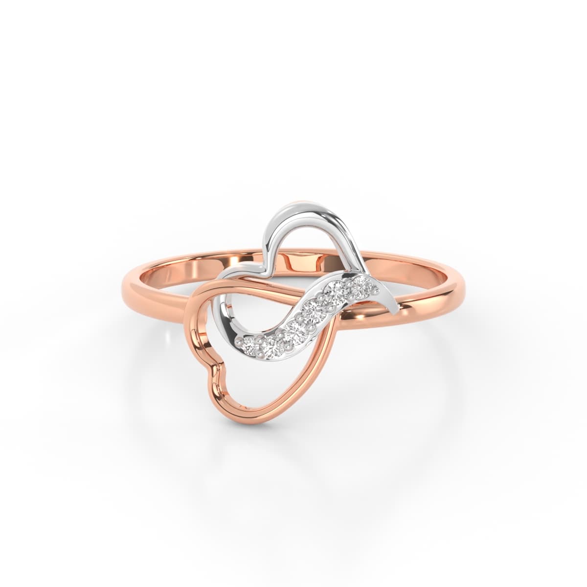 Eternal Love Womens Heart Diamond Ring